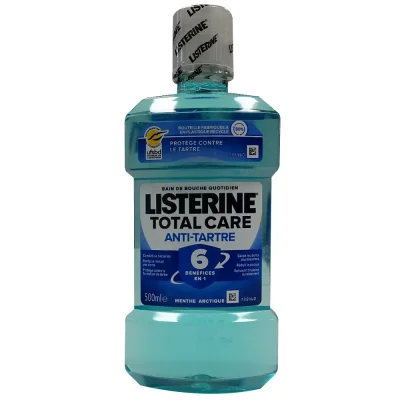 Listerine mouthwash 500 ml. 6 in 1 Anti-tartar.