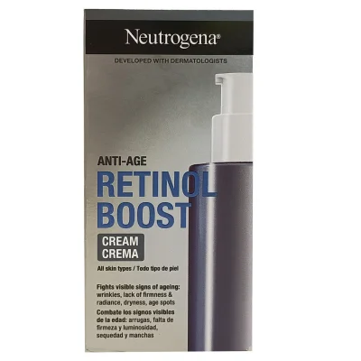 Neutrogena Retinol boost facial cream 50 ml. Anti-age.