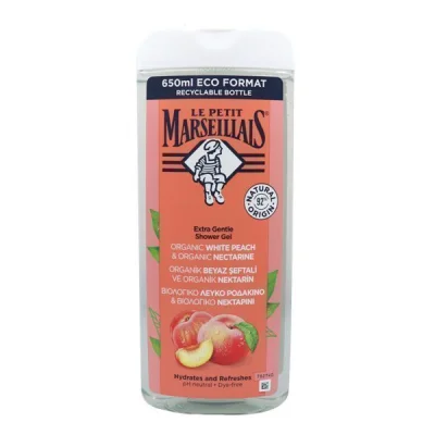 LE PETIT MARSEILLAIS SHOWER GEL 650ml PEACH & NECTARINE