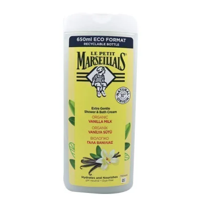 LE PETIT MARSEILLAIS SHOWER GEL 650ml VANILIA MILK