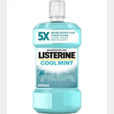 LISTERINE ΣΤΟΜΑΤΙΚΟ ΔΙΑΛΥΜΑ COOL MINT 500ml
