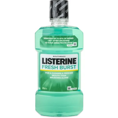 Listerine MOUTHWASH 500ML FRESHBURST 9142 6579