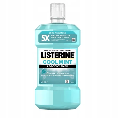 Listerine MOUTHWASH 500ML MILD COOL MINT 1928