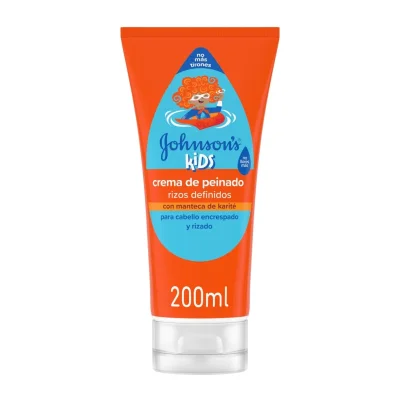 Johnson's Kids Creme de Pentear Caracóis Definidos 200 ml