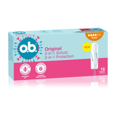 O.b. Original Tampons Super 16 Stk.
