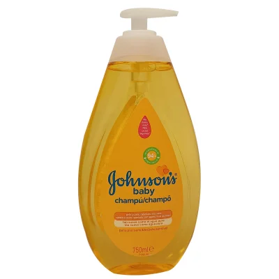 Johnson's shampoo 750 ml. Original with dispenser.