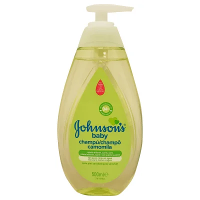 Johnson's shampoo 500 ml. Camomile with dispenser.