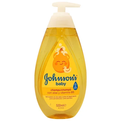 Johnson's shampoo 500 ml. Original with dispenser.