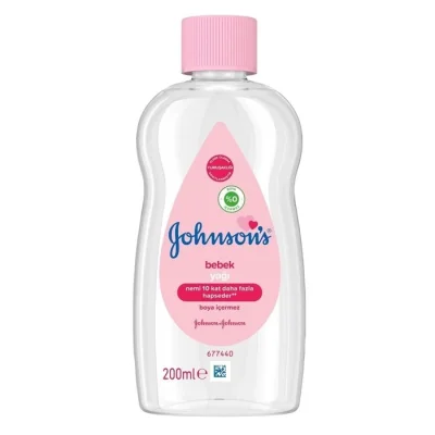 Johnson's Baby Oil 200ml Pink