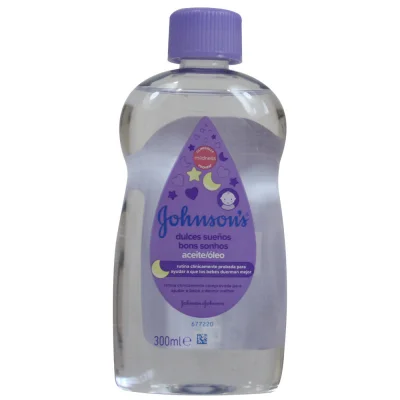 Johnson's body oil 300 ml. Bedtime.
