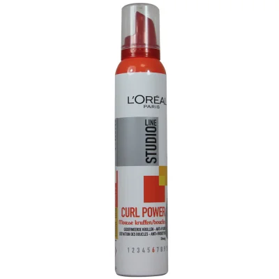 L'Oréal Studio foam 200 ml. N. 6 strong curl power.