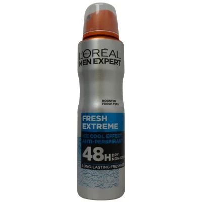L'Oréal men expert spray deodorant 150 ml. Fresh extreme.
