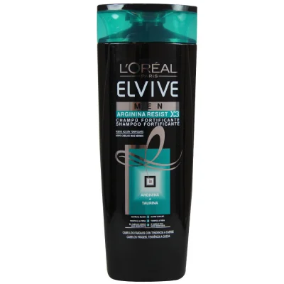 L'Oréal Elvive champú 400 ml. Men Arginina X3.