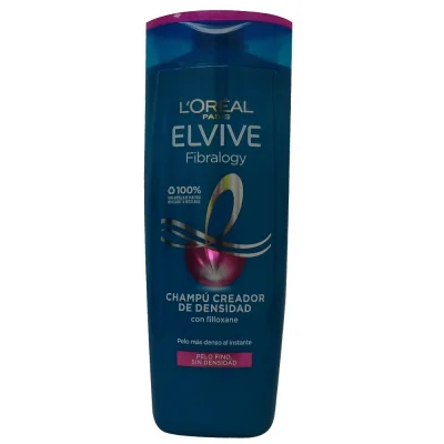 L'Oréal Elvive shampoo 370 ml. Fibralogyt thin hair.