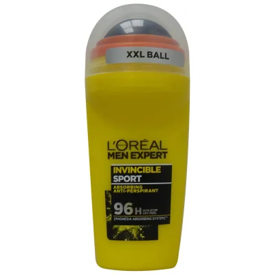 L'Oréal men expert roll-on deodorant 50 ml. Invincible sport.