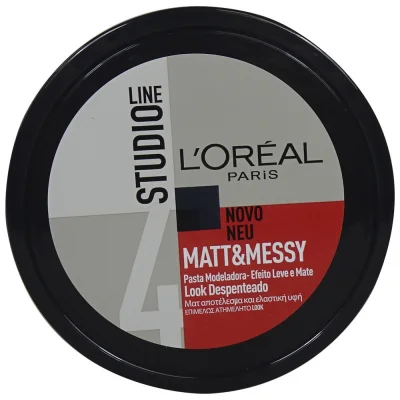 L'Oréal Studio Line fixing wax for hair 150 ml. Matt & Messi disheveled look.