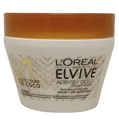L'Oréal Elvive mask 300 ml. Coconut oil.