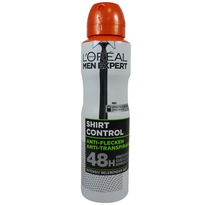 L'Oréal Men expert spray deodorant 150 ml. Shirt control.