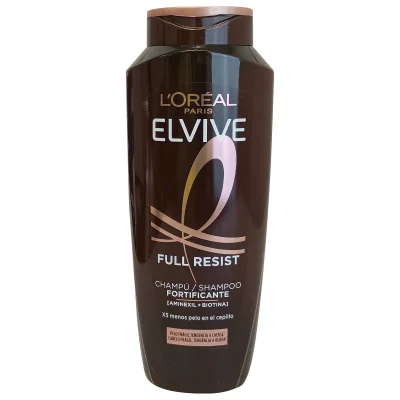L'Oréal Elvive shampoo 400 ml. Full resist fragile hair.