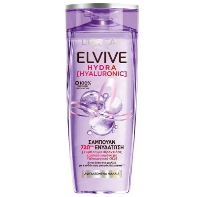 ELVIVE SHAMPOO 400ml HYDRA HYALURONIC
