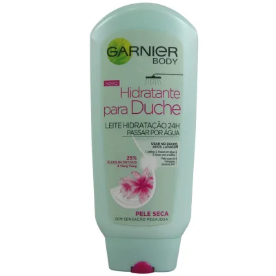 Garnier body milk shower 250 ml. Dry Skin.