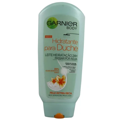 Garnier body milk shower 250 ml. Extra Dry Skin.