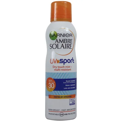 Garnier solar spray 200 ml. UV Sport protection 30.