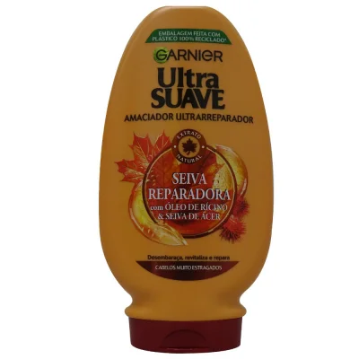 Garnier conditioner 200 ml. Ultra soft repairer.