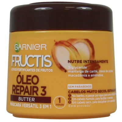 Garnier Fructis mask 300 ml. Oleo repair 3.