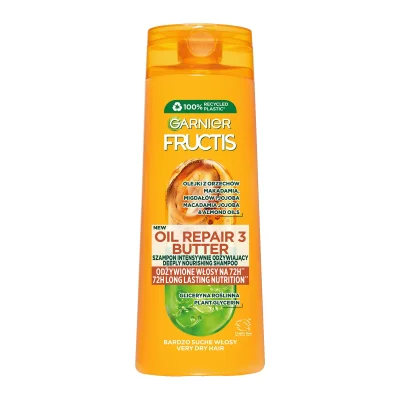 Fructis Shampoo Oil Repair 3 Butter 400ml
