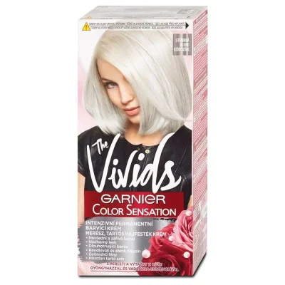 Garnier Color Sensation The Vivids Silver Blonde Hair Colour
