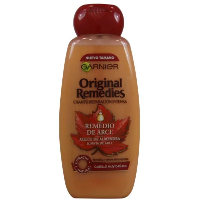 Garnier Original Remedies shampoo 300 ml. Almond oil and maple sap.