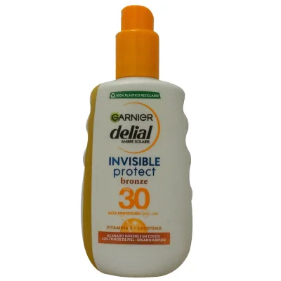 Garnier Delial sun spray 200 ml. Invisible protection 30.