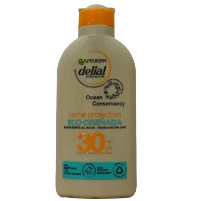 Garnier Delial sun solar milk 200 ml. ECO ocean conservancy protection 30.