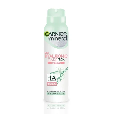 Garnier Woman Hyaluronic Sensitive Deodorant 150ml