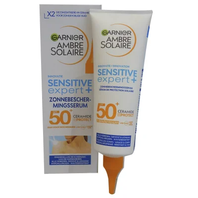 Garnier Delial serum solar protect 125 ml. Protection 50 sensitive expert+.