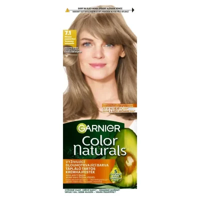 Garnier Color Naturals Creme 7.1 Természetes Hamvasszőke