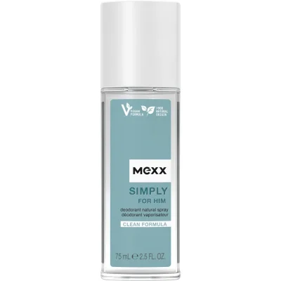 Simply For Him Natural Deodorant Spray 75ml