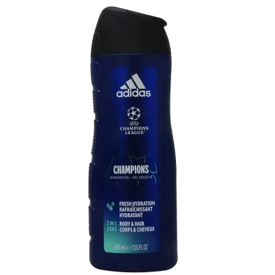 Adidas gel 400 ml. Champions League body & hair.