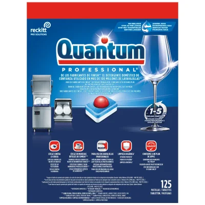 Finish Quantum Professional Dishwasher Tabs Regular 125pcs