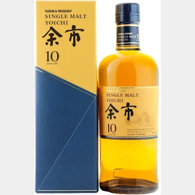 Nikka Yoichi 10 Years + GB 45% 70cl