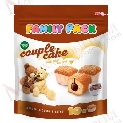 Couple Cake Family Pack Cocoa Filling 200g