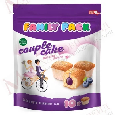 Couple Cake Family Pack Blueberry Jam 200g