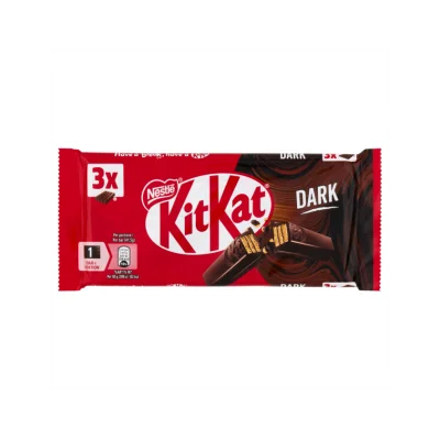Kit Kat Trio 3x 41,5gr Dark 70%