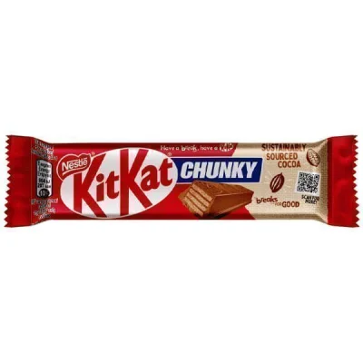 CHUNKY CAT KIT 24x40gr MILK CHOCOLATE