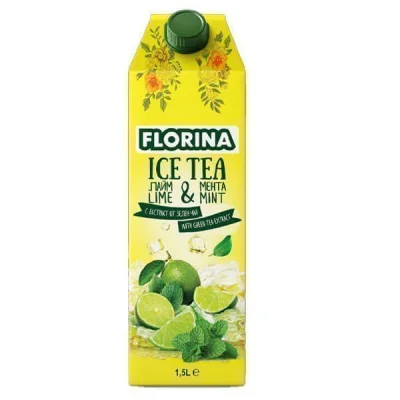 FLORINA ICE TEA 1,5lit LIME & MINT