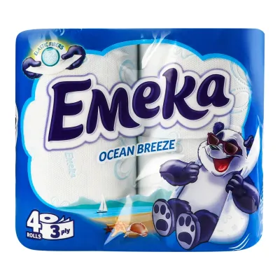 Emeka Toilet Paper Ocean Breeze 4 Pack