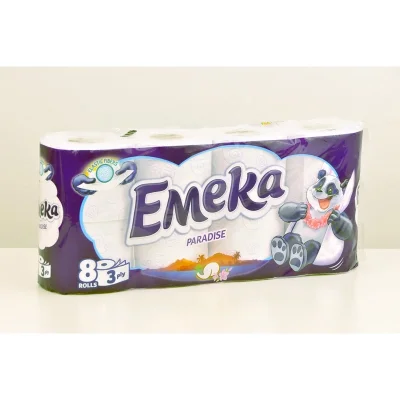 Emeka Toilet Paper Paradise 8-Pack
