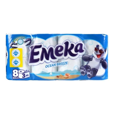 Emeka Toilet Paper Ocean Breeze 8-Pack
