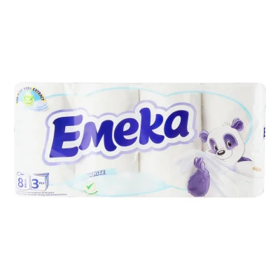 Emeka Toilet Paper White 8-Pack